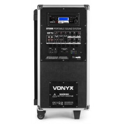 Mobilny zestaw nagłośnieniowy, Vonyx, ST095, CD/UHF/MP3